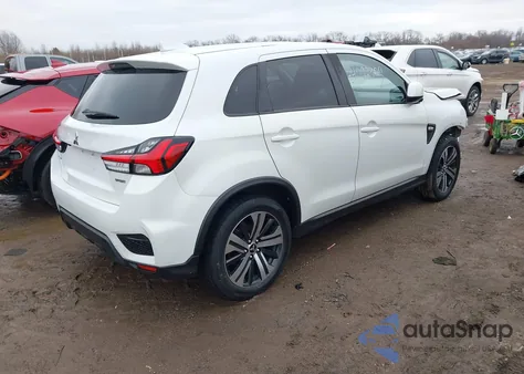 2020 Mitsubishi Outlander Sport 2.0 Es из США, поврежденный, VIN JA4AP3AU2LU014699